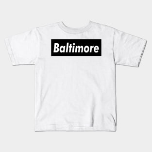 Baltimore Meat Brown Kids T-Shirt
